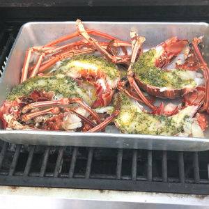 Lobster on the BBQ